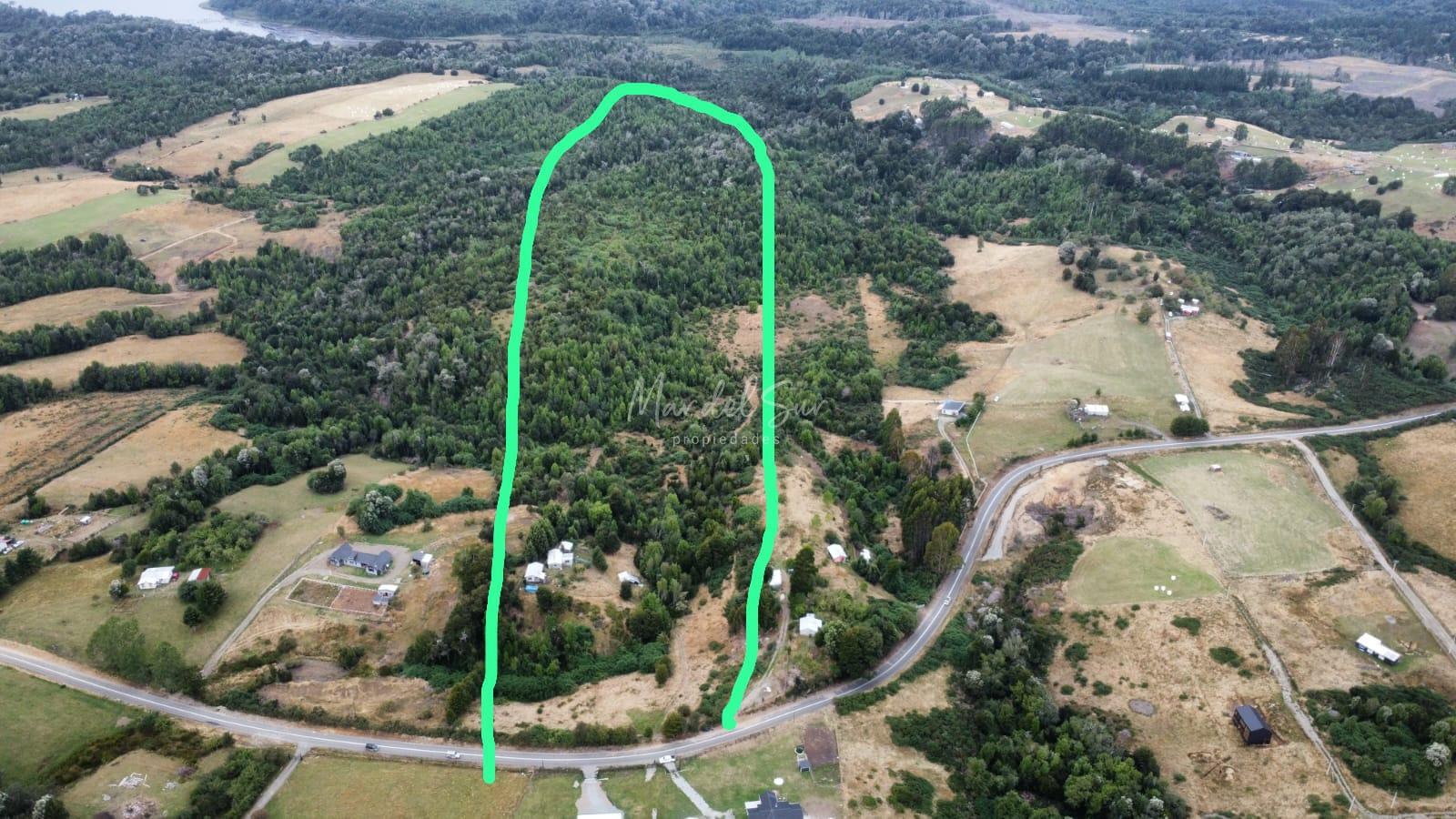 Vende 7,5 has sector Coquiao solo 12 kms de Ancud